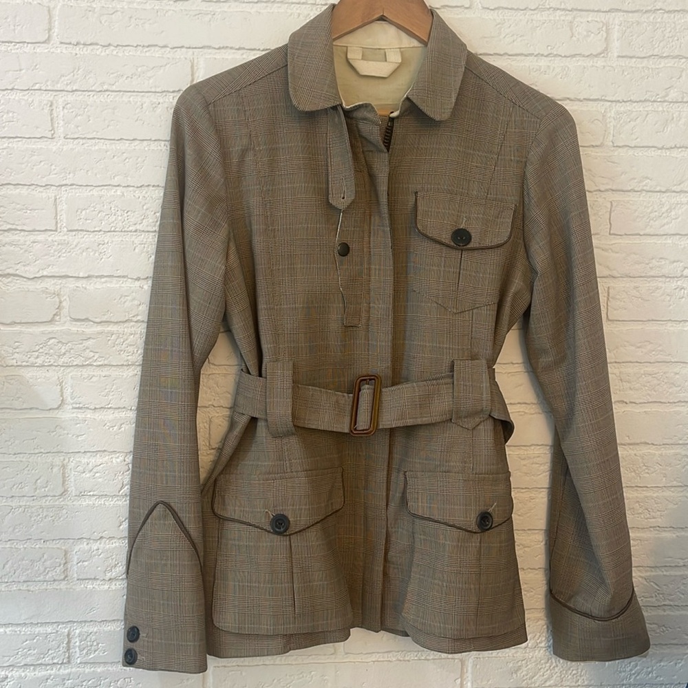 Vintage military inspired jacket, size 6-8.  Unique and stylish
